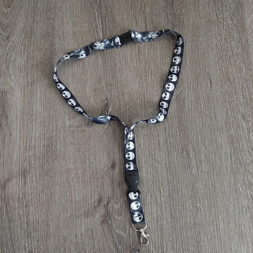 Disney The Nightmare Before Christmas Jack Head Lanyard